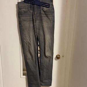 Womens? Mens? Gray Jeans